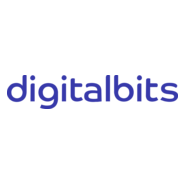 DigitalBits (XDB) Text Logo PNG Vector