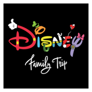Disney Family Trip Logo PNG Vector