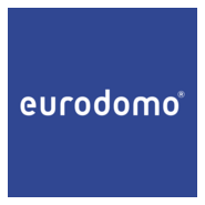 Eurodomo White Logo PNG Vector