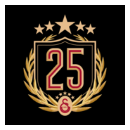 GALATARASAY 25. ŞAMPİYONLUK Logo PNG Vector