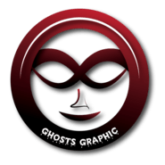 Ghost Grapich Logo PNG Vector