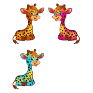 GIRAFA GIRAFFE Logo PNG Vector