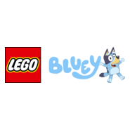 LEGO Bluey Logo PNG Vector