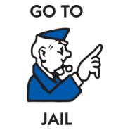 Monopoly - Go to Jail Logo PNG Vector