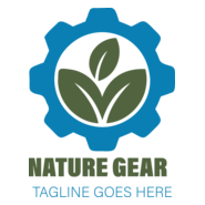 Nature gear Logo PNG Vector