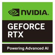 Nvidia Geforce RTX Powering Advanced AI Logo PNG Vector