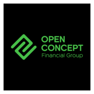 Open Concept Financial Group Logo PNG Vector