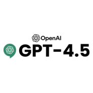 OpenAI GPT-4.5 Logo PNG Vector
