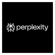 Perplexity AI White Logo PNG Vector