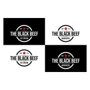 THE BLACK BEEF Logo PNG Vector
