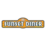 The Sunset Diner Logo PNG Vector