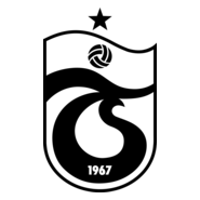 Trabzonspor Resmi / Siyah Monokrom 2 Logo PNG Vector