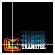 Transtel channel black background alternative Logo PNG Vector