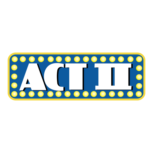 Act ll Popcorn Logo PNG Vector