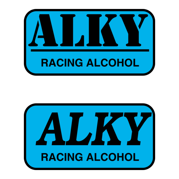 ALKY Racing Alcohol Logo PNG Vector