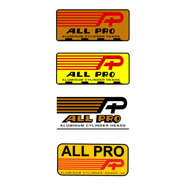 All Pro Cylinder Heads Logo PNG Vector