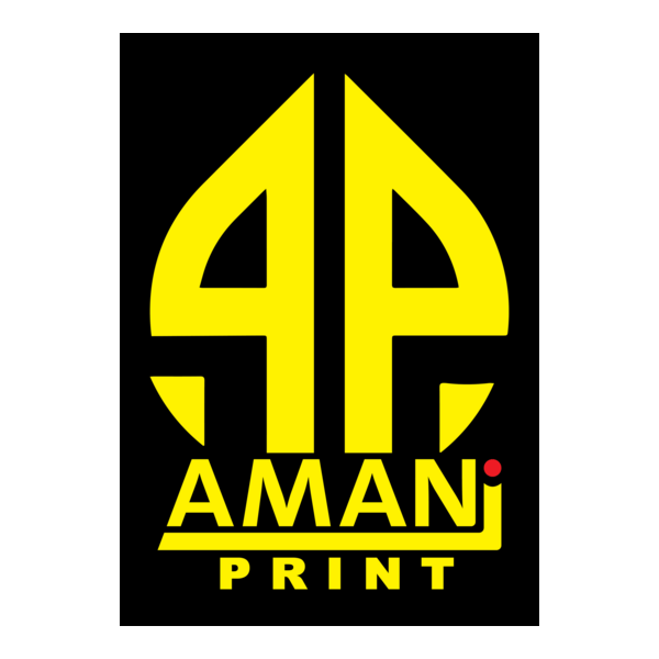 Amanj Print Brand Logo PNG Vector