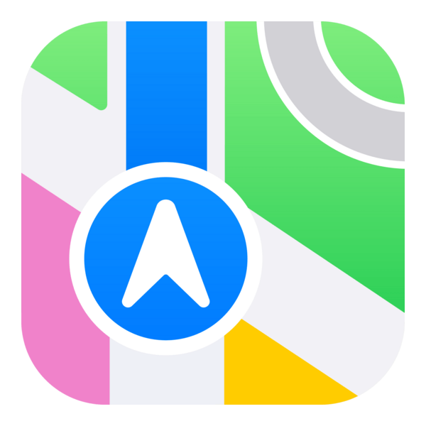 Apple Maps icon Logo PNG Vector