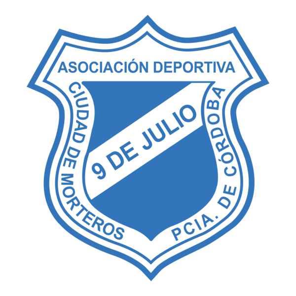 Asociación Deportiva 9 de Julio Morteros Córdoba Logo PNG Vector