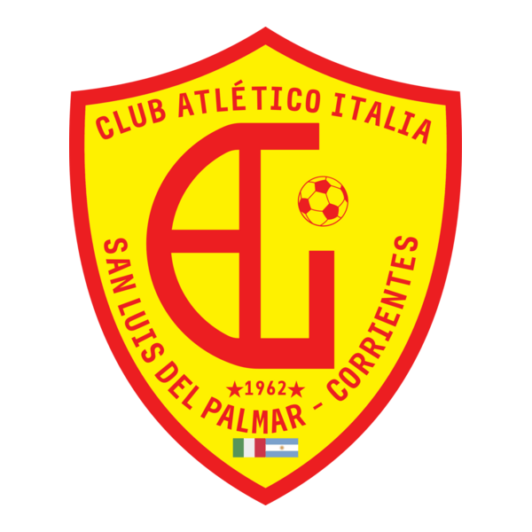 Atlético Italia de San Luis del Palmar Corrientes Logo PNG Vector