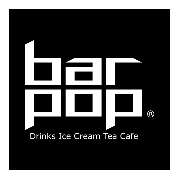Bar Pop Ice Cream Drinks Cafe Logo PNG Vector