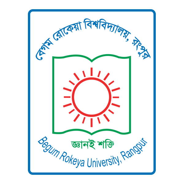 Begum Rokeya University, Rangpur Logo PNG Vector