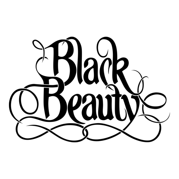 Black Beauty Logo PNG Vector