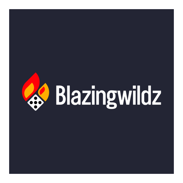 BlazingWildz casino Logo PNG Vector