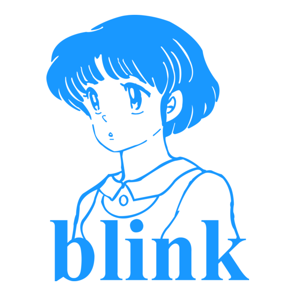 Blink182 Anime Girl Logo PNG Vector