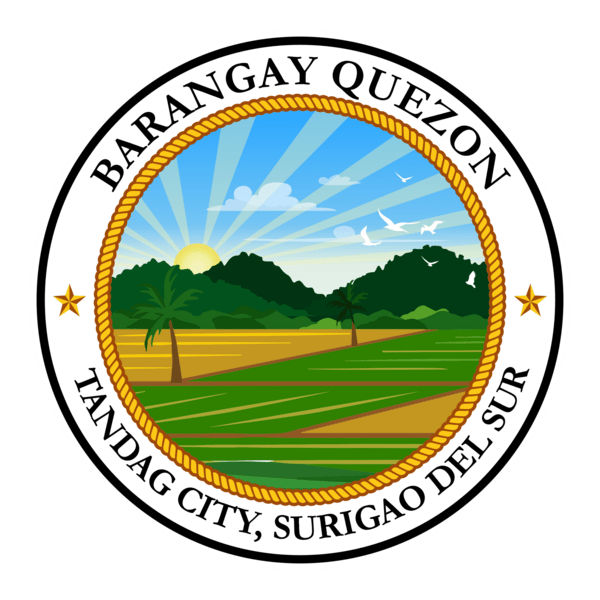 Brgy Quezon, Tandag City, Surigao del Sur Logo PNG Vector