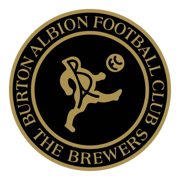 Burton Albion FC 2025 Logo PNG Vector
