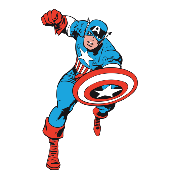 Captain America Logo PNG Vector