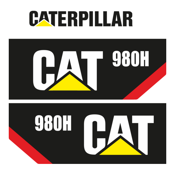 cat 980h Logo PNG Vector