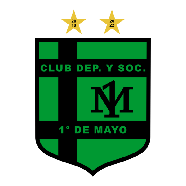 Club Deportivo y Social 1° de Mayo de 1° de Mayo Logo PNG Vector
