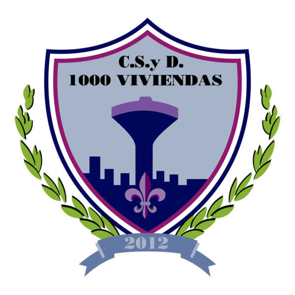 Club Social y Deportivo 1000 Viviendas Logo PNG Vector
