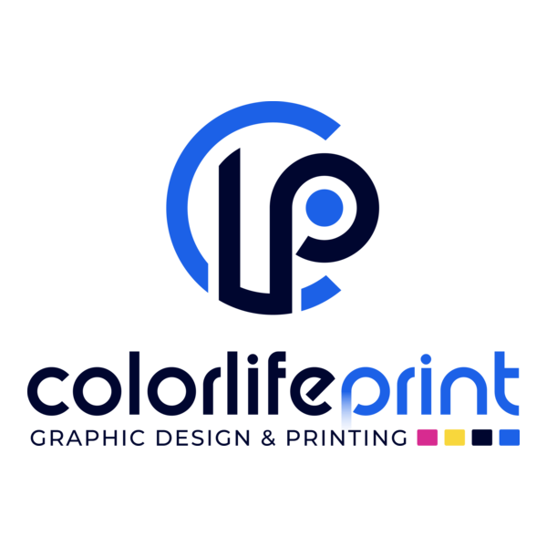 Color Life Print Logo PNG Vector