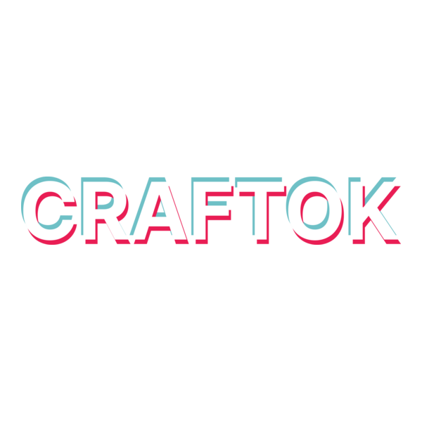 Craftok Text Logo PNG Vector