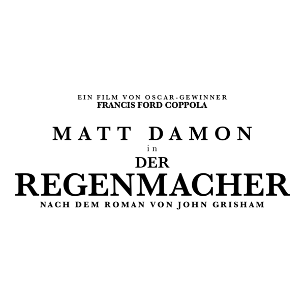 Der Regenmacher Logo PNG Vector