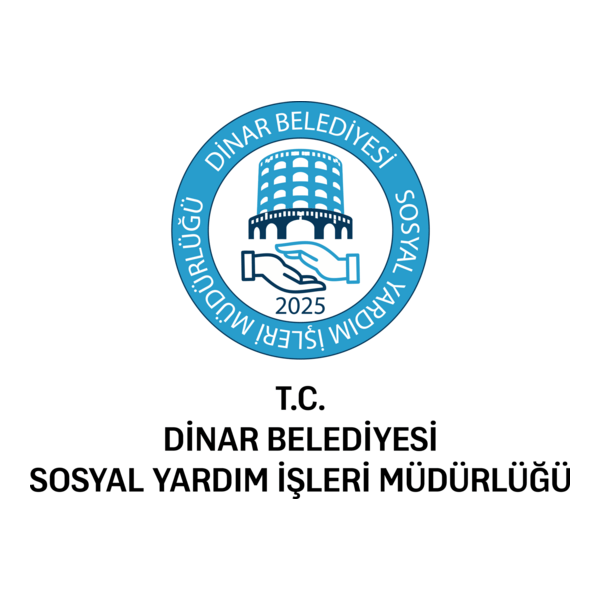 DİNAR BELEDİYESİ SOSYAL YARDIM İŞLERİ MÜDÜRLÜĞÜ Logo PNG Vector