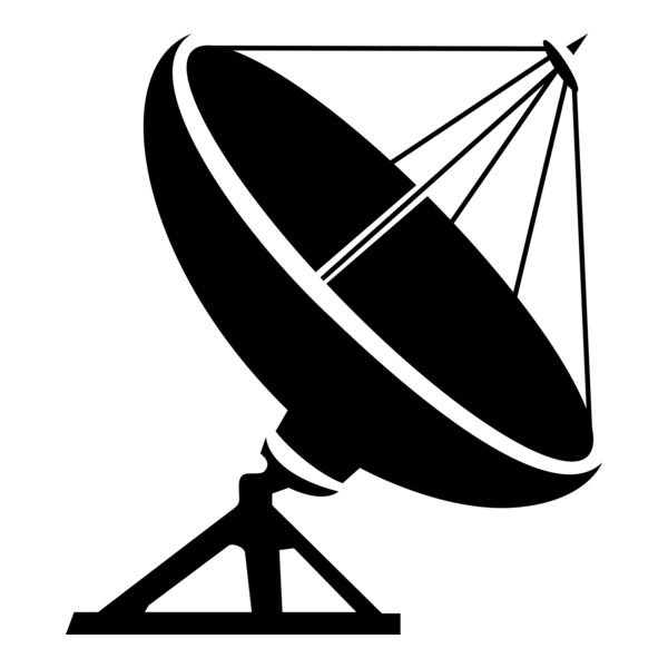 Dish Signal Receiver Logo PNG Vector