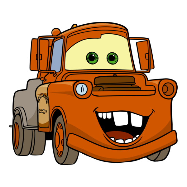 Disney Pixar's Cars: Mater Logo PNG Vector