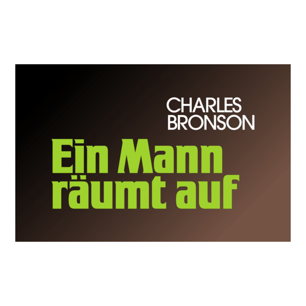 Ein Mann räumt auf Logo PNG Vector