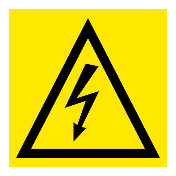 Electric Hazard - Danger Electric Logo PNG Vector