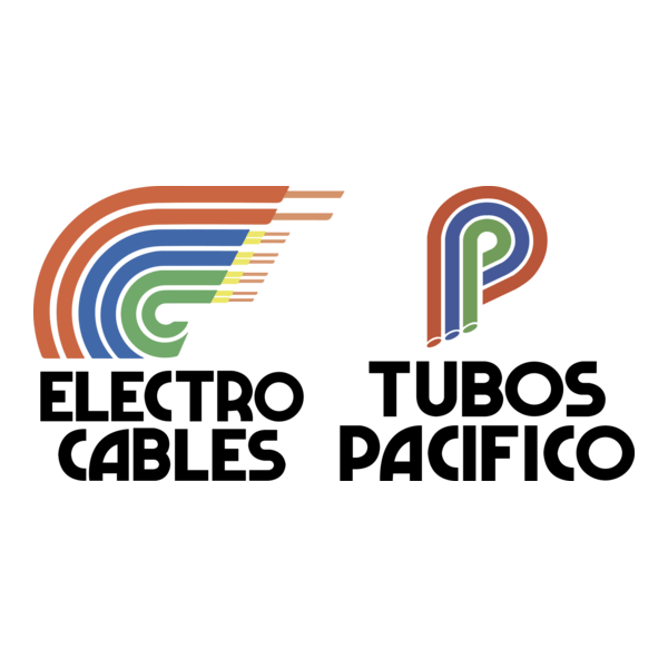 Electro Cables & Tubos Pacifico fondo blanco Logo PNG Vector