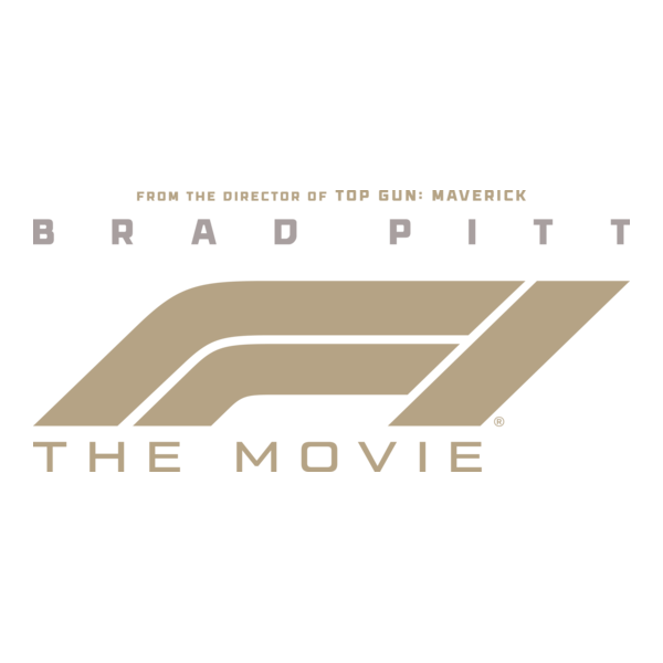 F1 - The Movie Logo PNG Vector