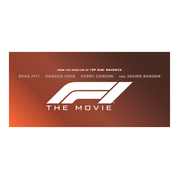 F1 - The Movie Logo PNG Vector
