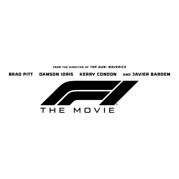 F1 - The Movie Logo PNG Vector