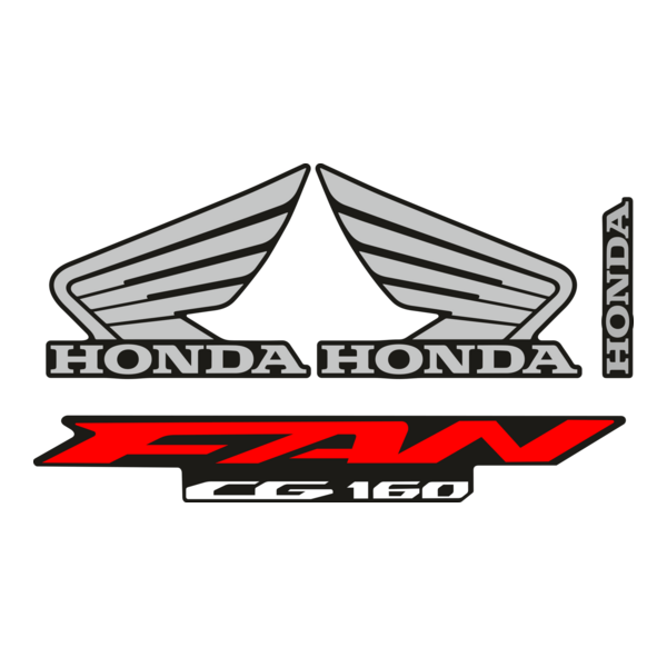 fan cg 160 2025 adesivo Logo PNG Vector