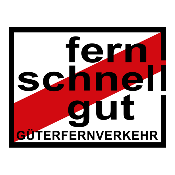 Fern Schnell Gut Logo PNG Vector