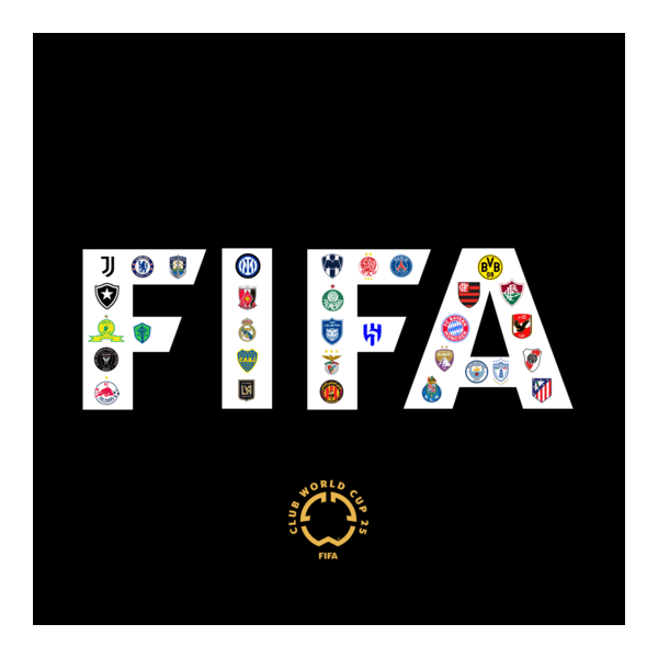 FIFA Club World Cup 25 teams Logo PNG Vector